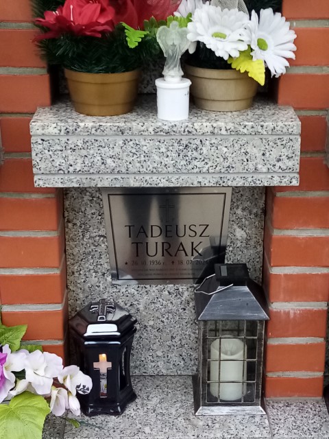 Tadeusz TURAK 1936 Knurów - Grobonet - Wyszukiwarka osób pochowanych