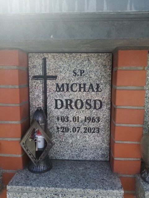 Michał DROSD 1963 Knurów - Grobonet - Wyszukiwarka osób pochowanych